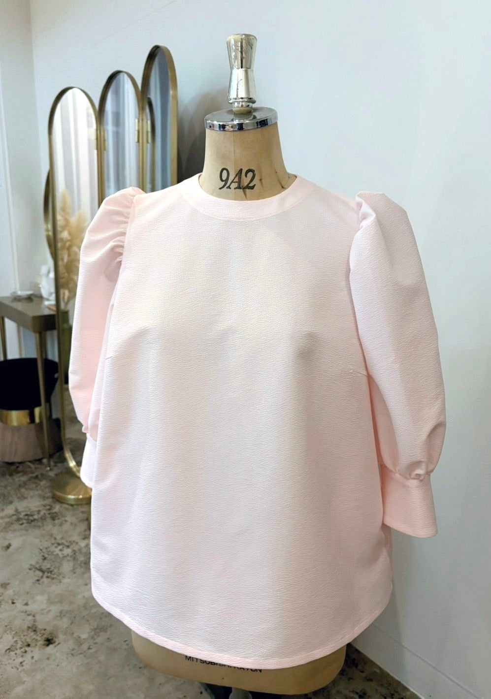 【予約商品】バルーンスリーブチュニック(ショート丈)